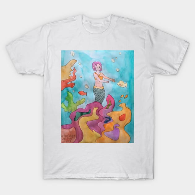 Mermay Coral Reef 2019 design T-Shirt by Thedisc0panda